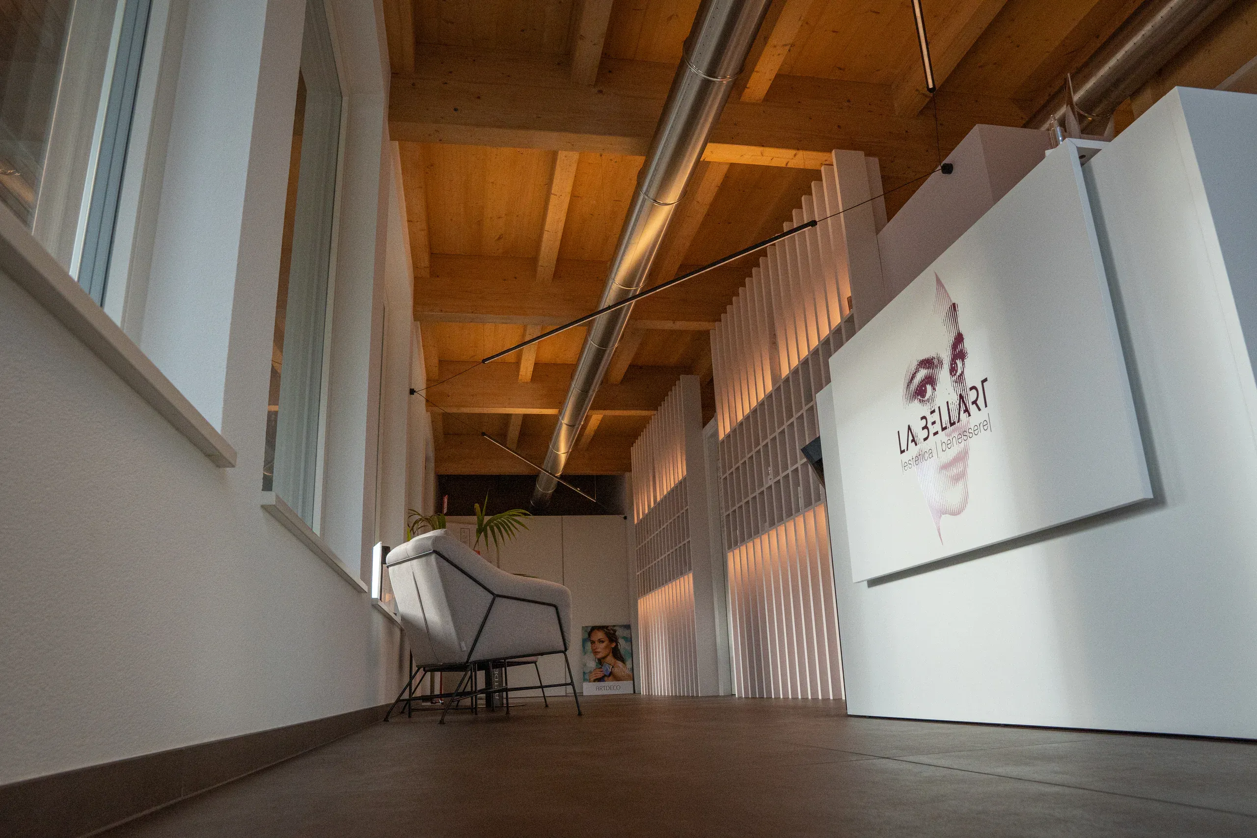 Gli ambienti del centro estetico La Bellart
