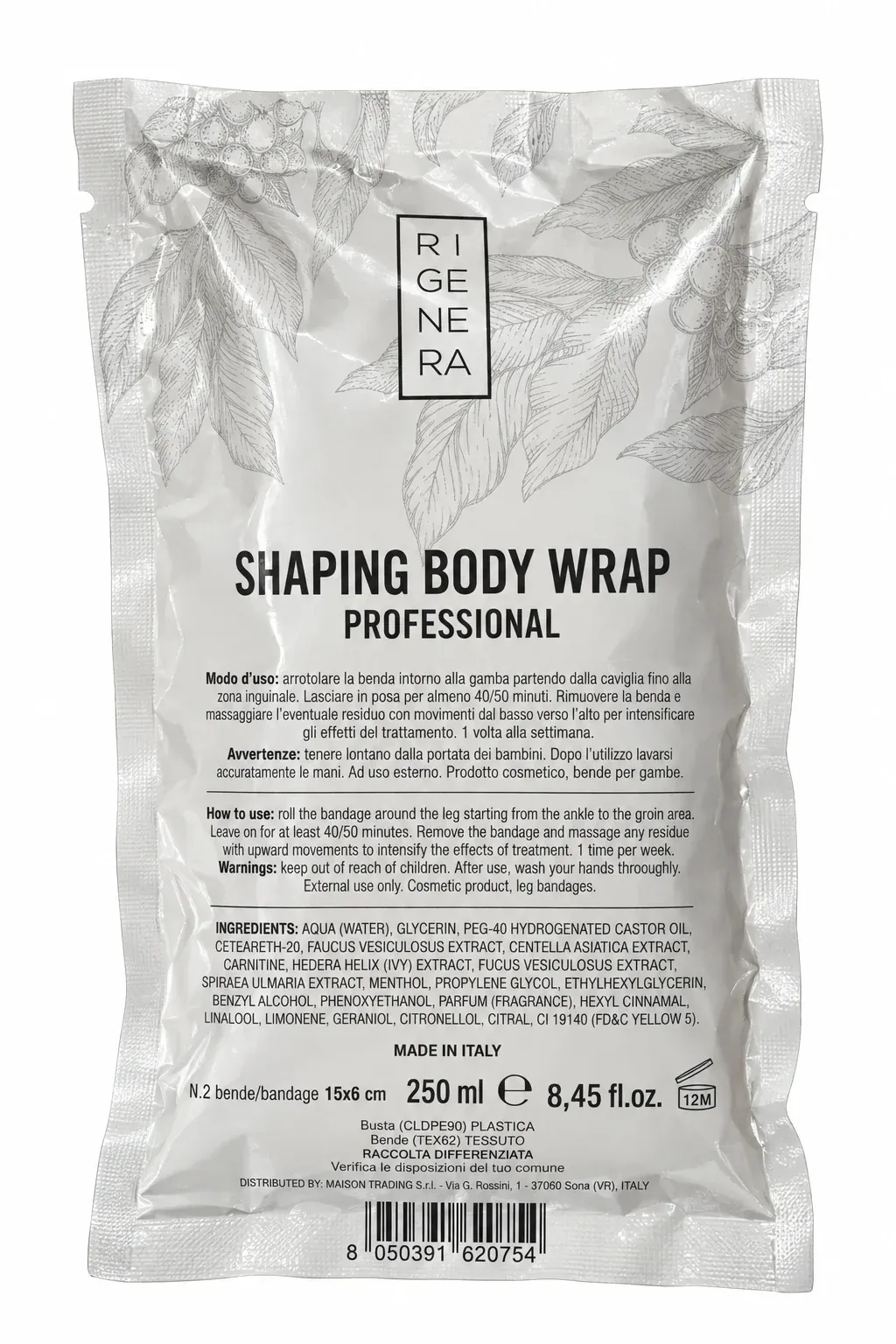 Rigenera – Shaping Body Wrap Professional
